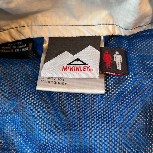 Women's Blue Utility Jacket - Picture 10 of 14